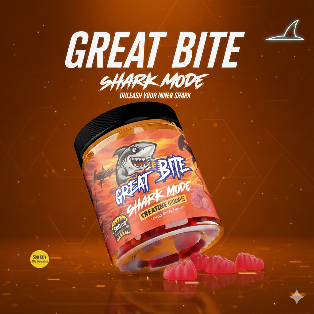 Shark Mode Creatine-Pre Order Great Bite