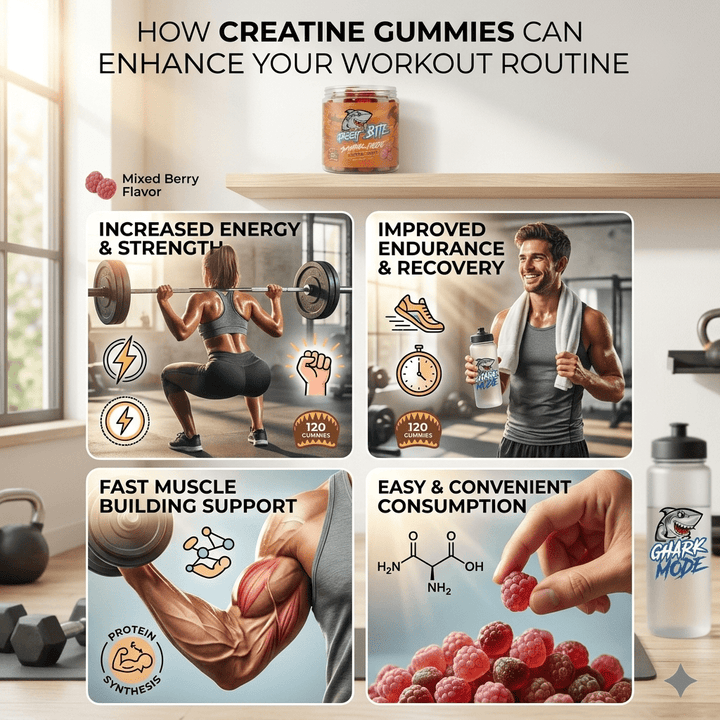 How Creatine Gummies Can Enhance Your Workout Routine - Great Bite