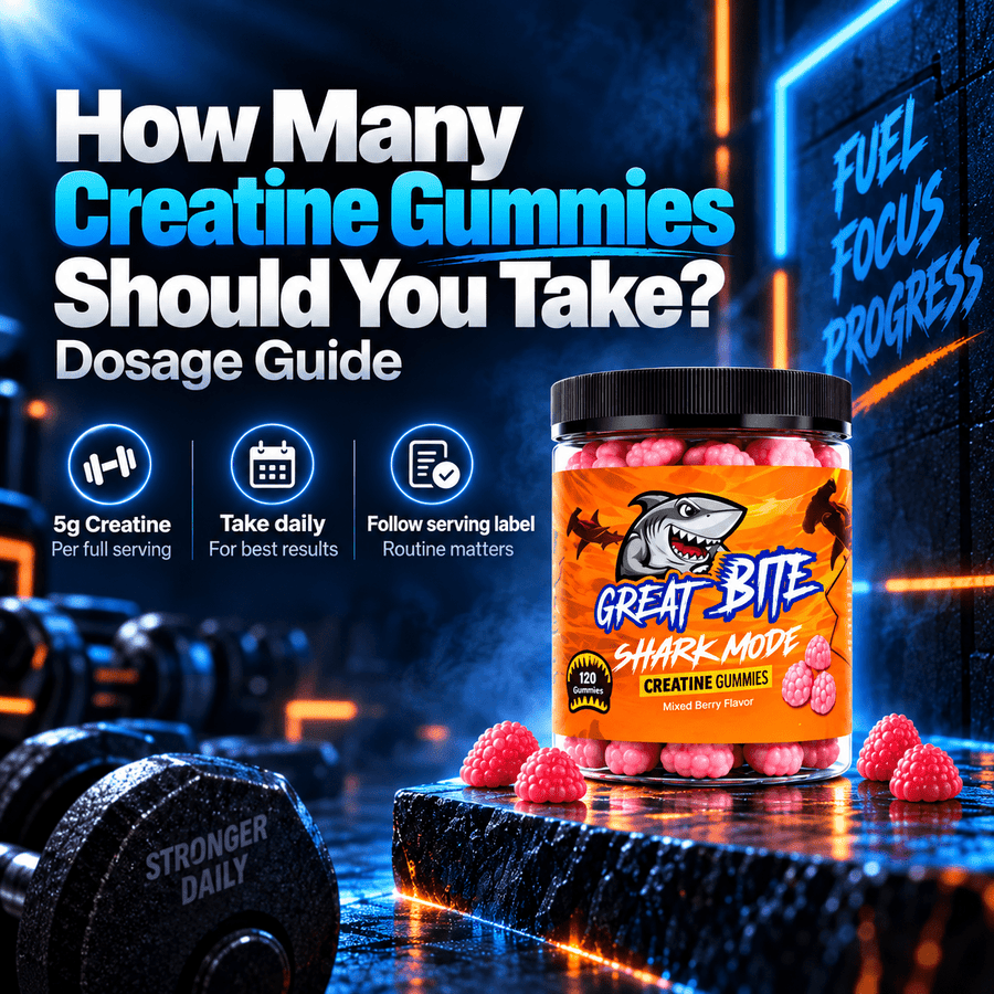 How Many Creatine Gummies Should You Take? Dosage Guide - Great Bite