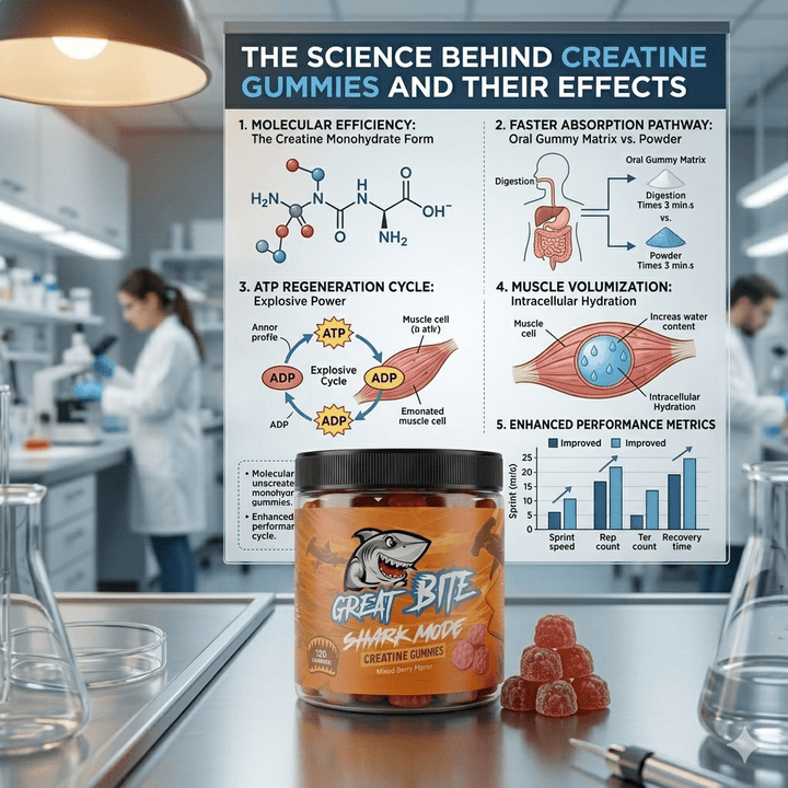 The Science Behind Creatine Gummies and Their Effects - Great Bite
