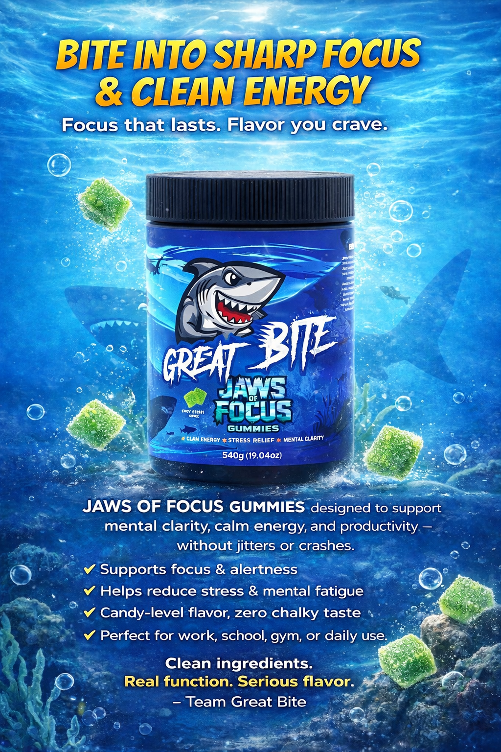 Jaws of Focus Great Bite