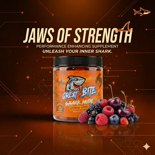 Shark Mode Creatine Great Bite