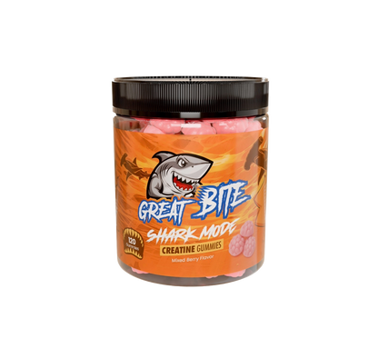 Shark Mode Creatine Gummies Great Bite