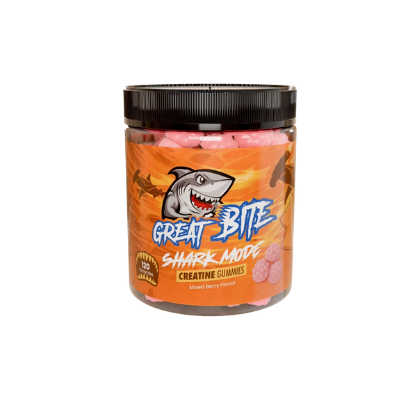 Shark Mode Creatine Gummies Great Bite