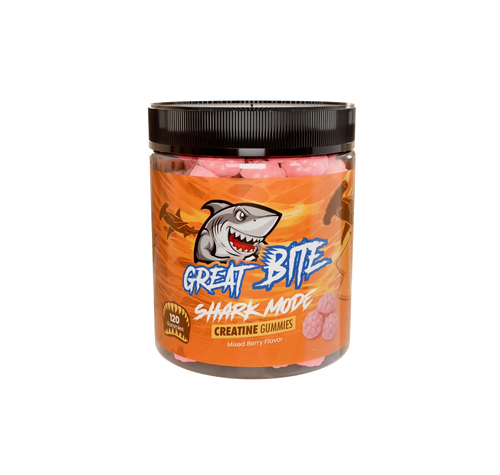 Shark Mode Creatine Gummies Great Bite