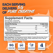 Shark Mode Creatine Gummies Great Bite