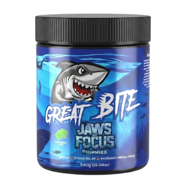 Jaws of Focus nootropic gummies by Great Bite Supplements