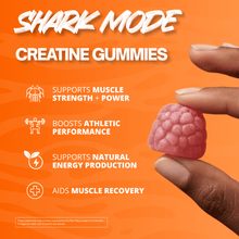 Shark Mode Creatine Gummies - Great Bite