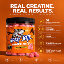 Shark Mode Creatine Gummies - Great Bite