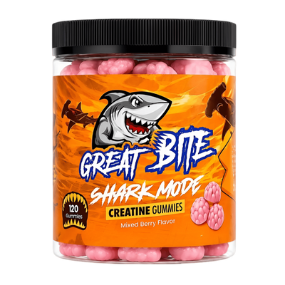Shark Mode creatine gummies by Great Bite Supplements