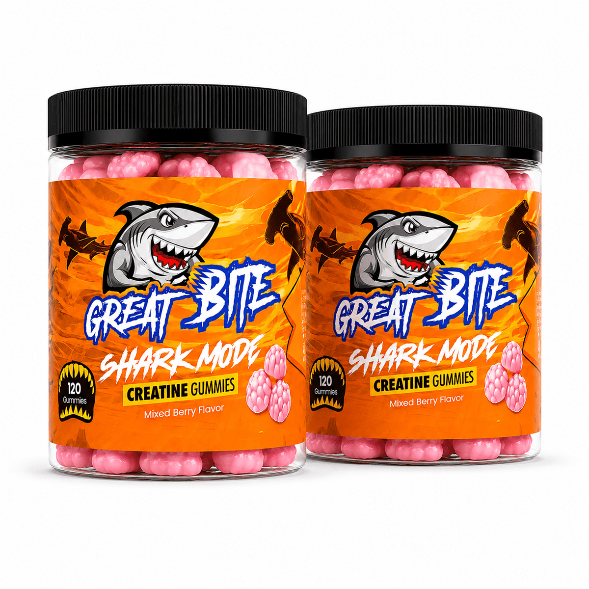 Shark Mode Creatine Gummies - Great Bite