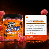 Shark Mode Creatine Gummies - Great Bite