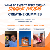 Shark Mode Creatine Gummies - Great Bite