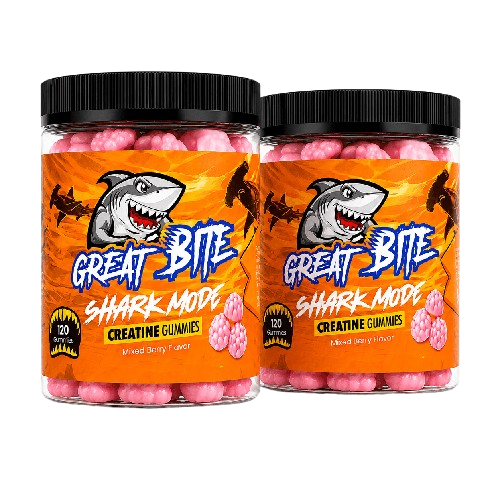 Shark Mode Creatine Gummies - Great Bite